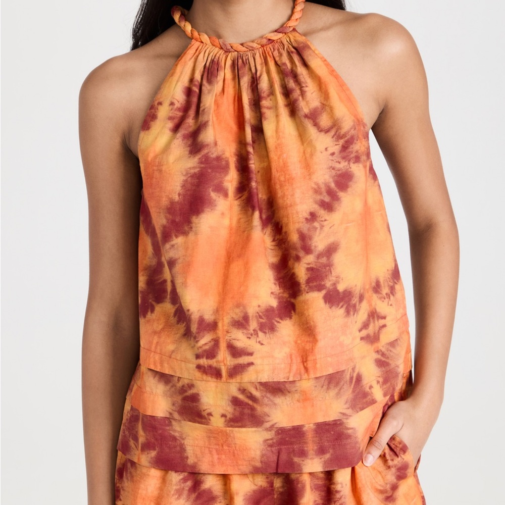 Ulla Johnson “Wilda” top, size 8, “Red Topaz”